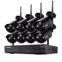 Комплект из 8-ми Wi-Fi камер высокого разрешения
